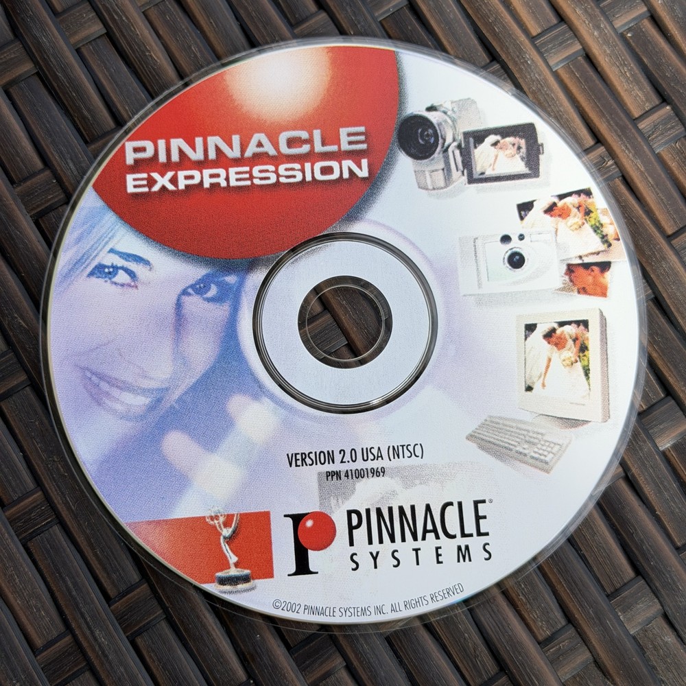 Pinnacle Expression 2.0 USA (NTSC) Image Video Audio Editing Software CD-ROM