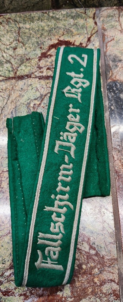 WW2 GERMAN LUFTWAFFE CUFF TITLE