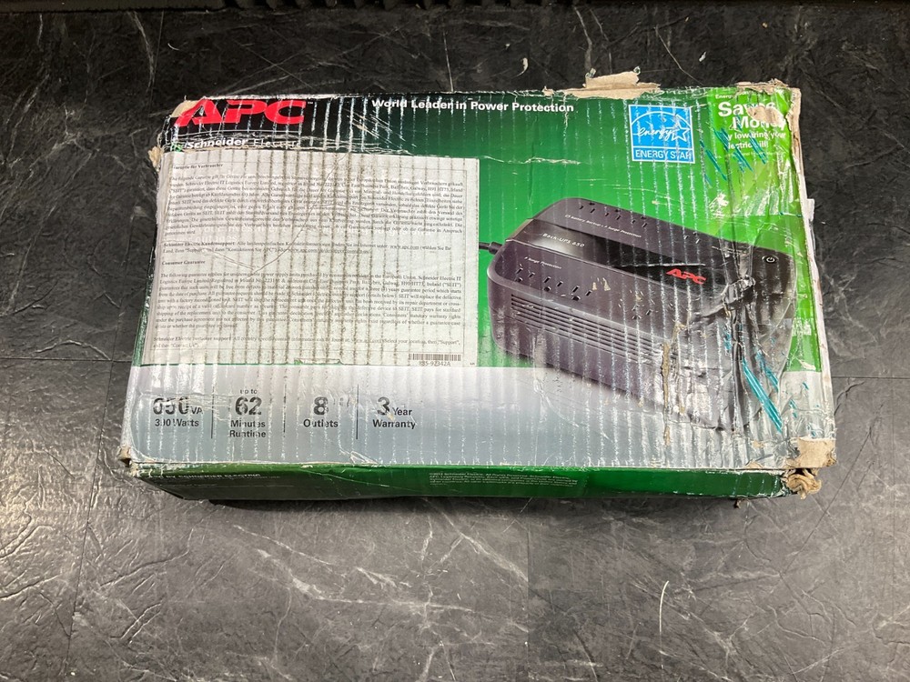 APC BackUPS ES 650VA BE650G1 ❤️️ ✅ ❤️ ✅ ❤️️ ✅ ❤️ NEW! OPEN BOX!