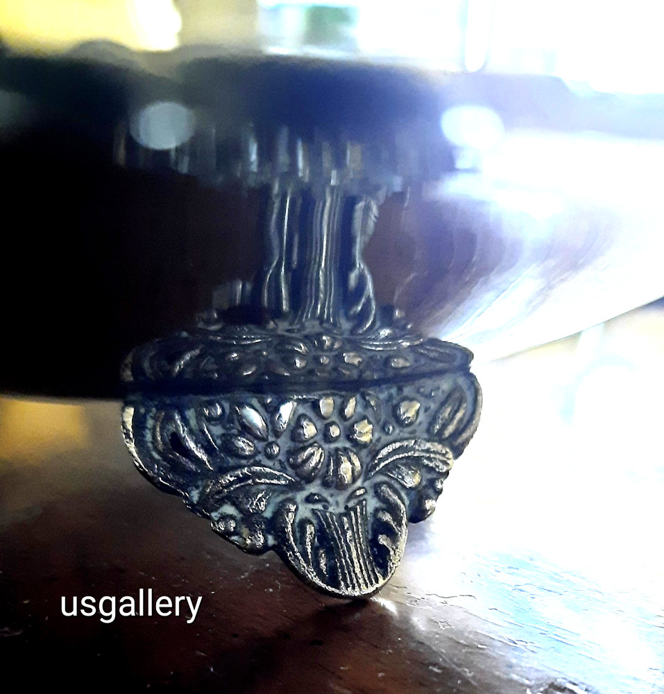 Vintage 161 g Solid .800 Silver Three Footed Serving Bowl / Dish