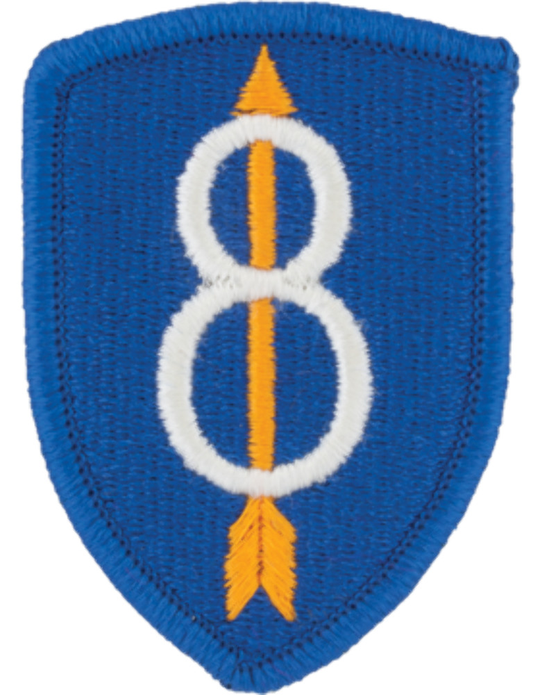 8th Infantry Division Patch