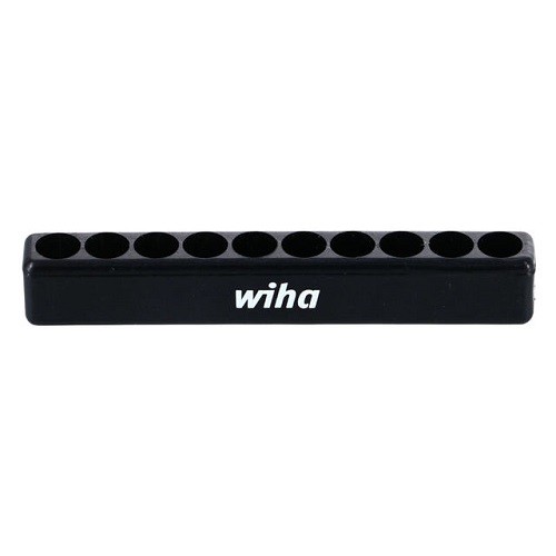 Wiha 91396 Holder 10 Pc Black For 1/4 Bits