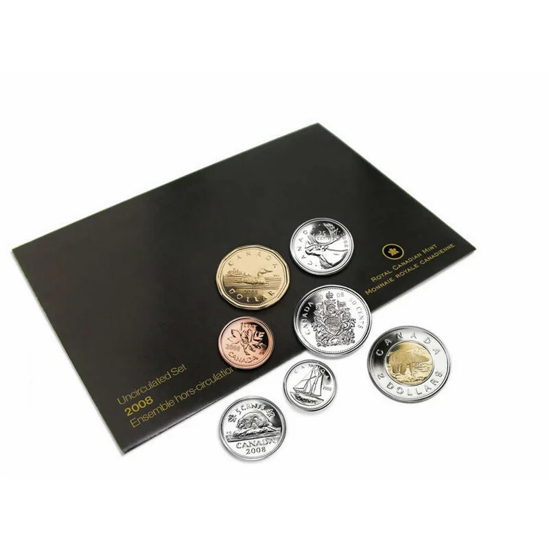 Uncirculated 2008 RCM Coin Set Canada