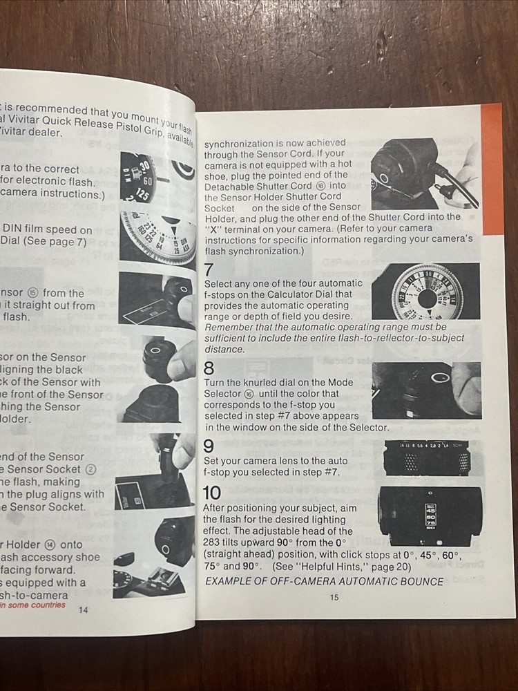 Vivitar Automatic Electronic Flash Model 283 Owner's Manual