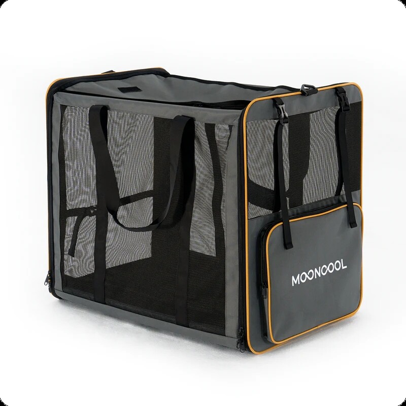 MOONCOOL Pet Carrier for Trailer 110L