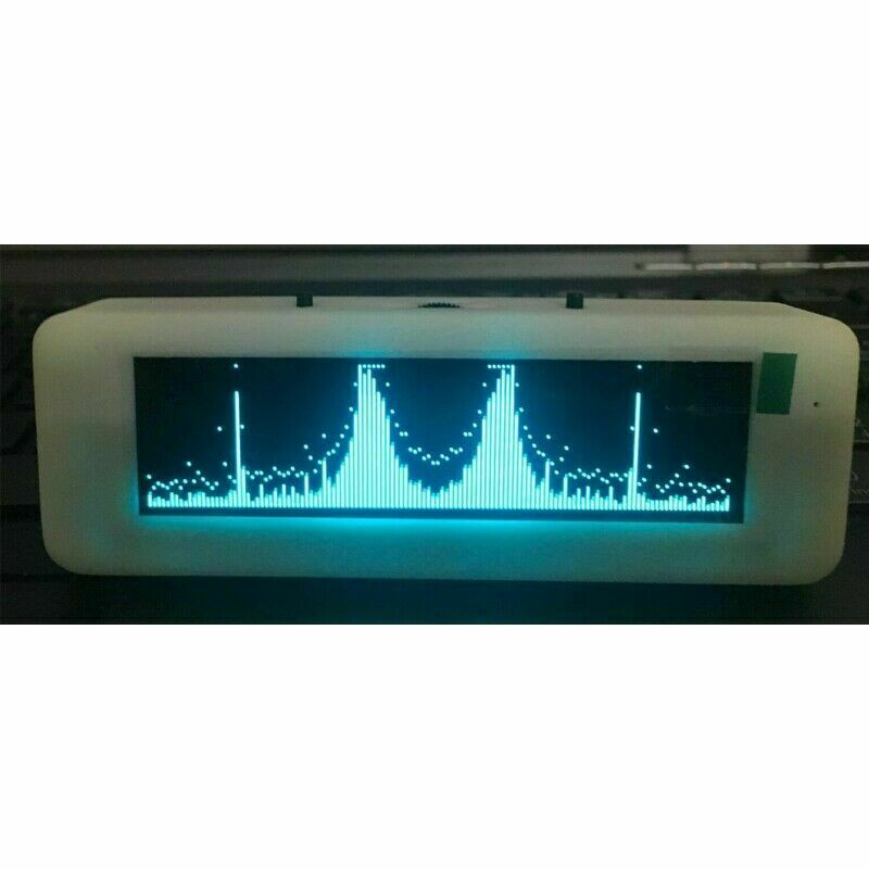 3.12 inch OLED Music Spectrum Display Analyzer Audio Level Indicator VU Meter