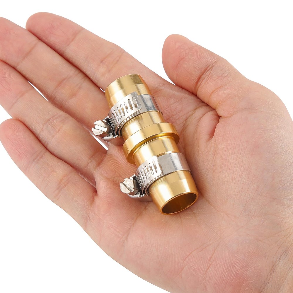 Sanpaint 2 Pack Garden Hose Connector Repair 2-Set, Fit for 3/4" or 5/8" hose