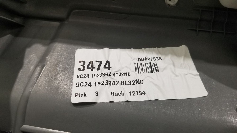 24 FORD E350 SUPER DUTY DOOR PANEL FRONT RIGHT PASSENGER GRAY