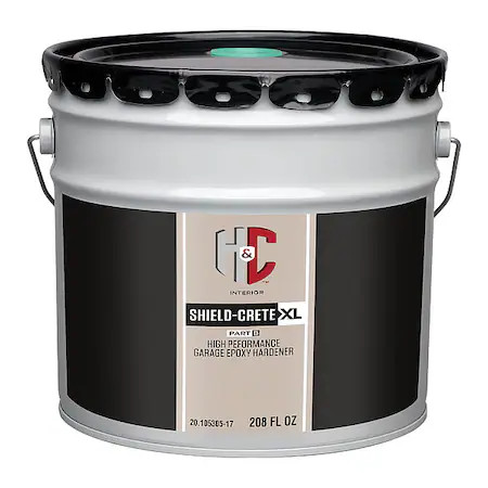 H&C 20.105305-36 Epoxy Coating, Clear, 2 Gal, Kit