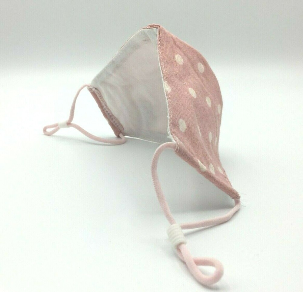 Comfy Stylish Washable Reuseable Kid Face Mask w/ Adjustable Ear Loop Sheep