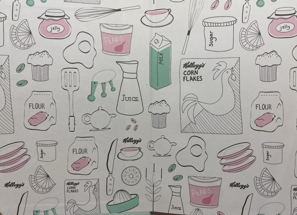 Kellog's Honey Buns Note Pad