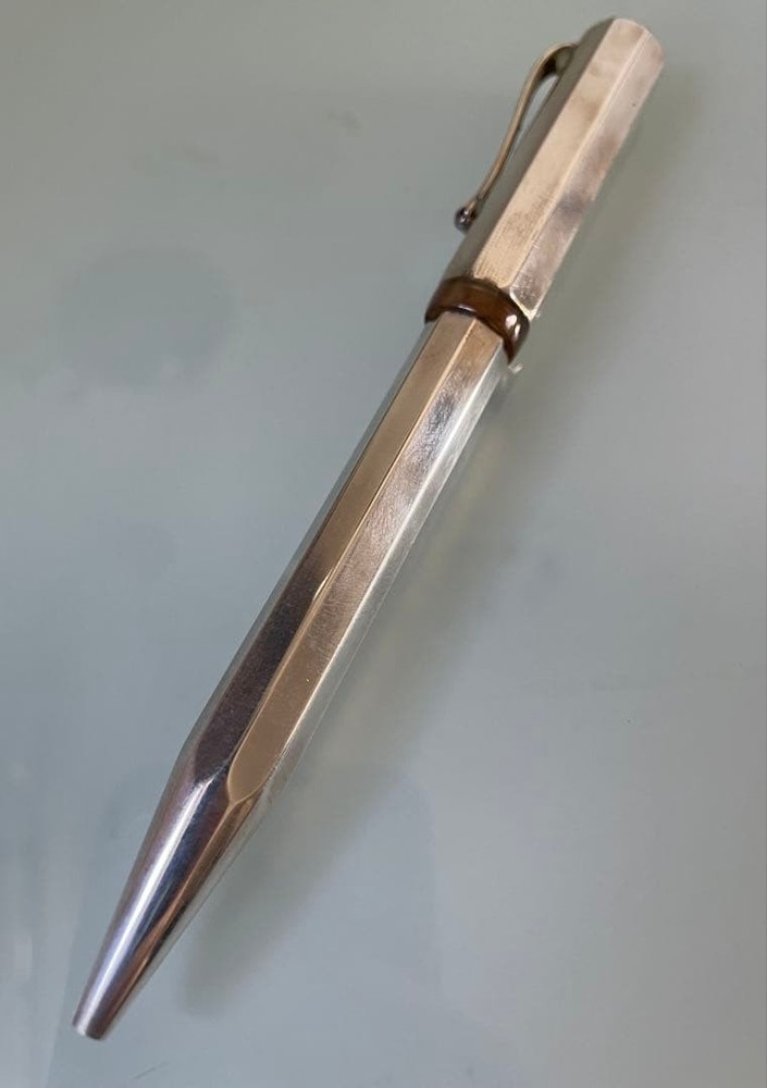 Montegrappa Ballpoint Pen Eleganza Sterling Silver Smooth