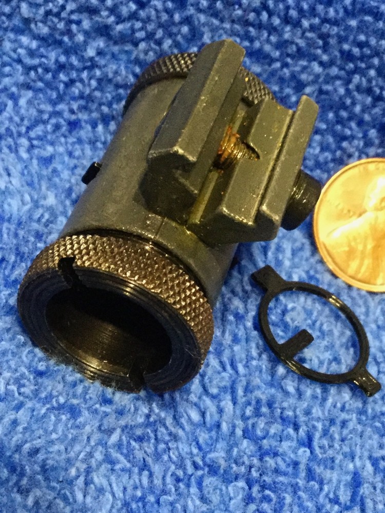OEM Kimber Original Front Peep Sight w 2 printed Apertures Ect