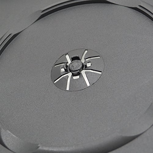 50 Pack Standard Black Single DVD Cases 14MM