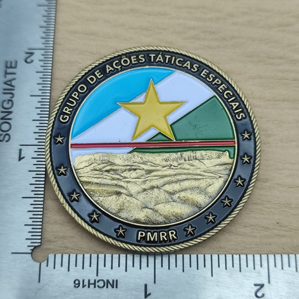 Brazil Special Tactical Operations Unit Special Operations Challenge Coin