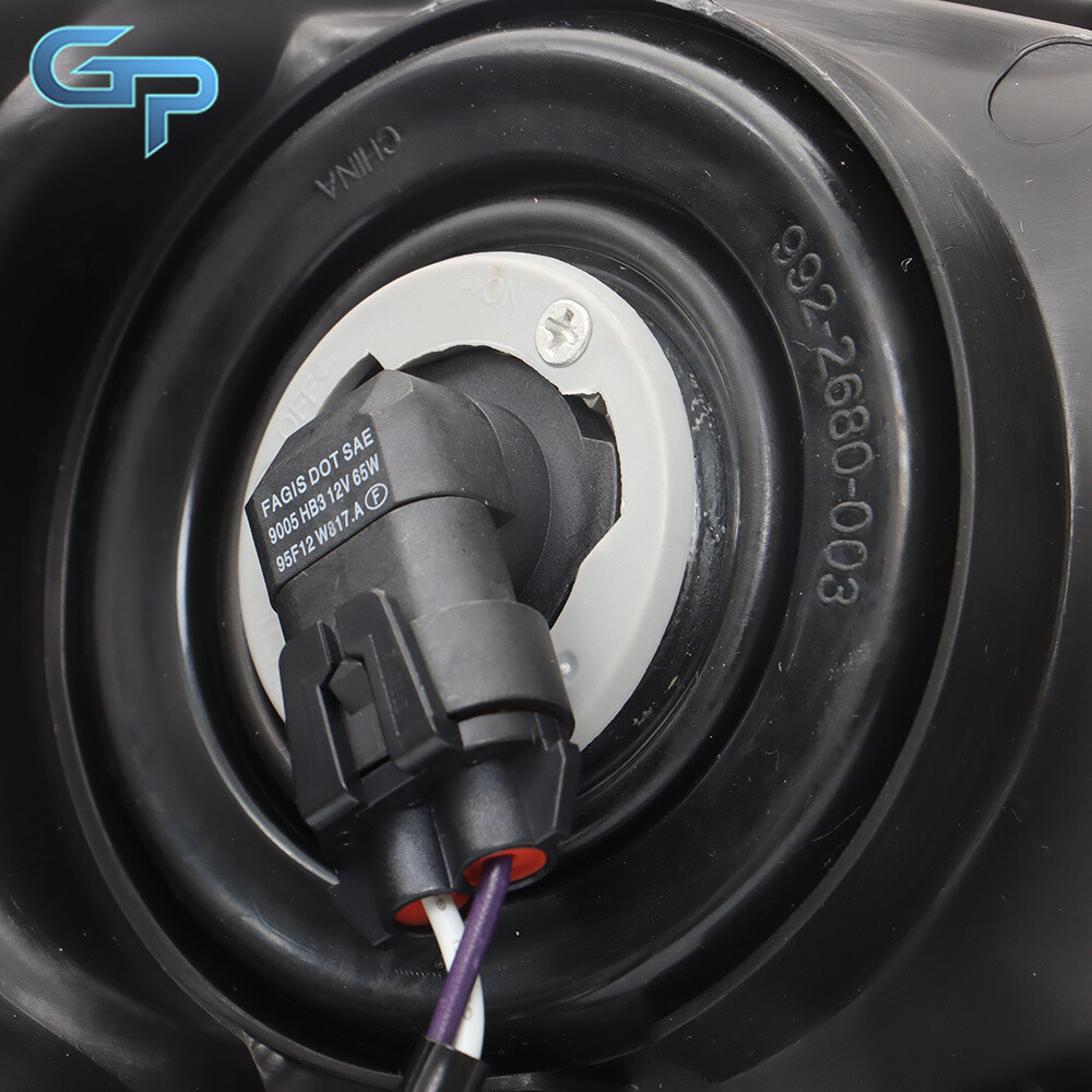 Driver Left Side Headlight For 2015-2017 Subaru Legacy/Outback Halogen Black