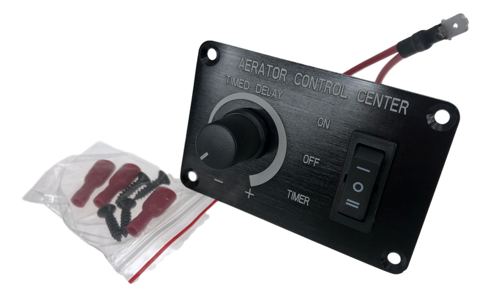 Pactrade Marine Boat Aerator Livewell Timer Switch Panel Adjustable Auto 12V 5A