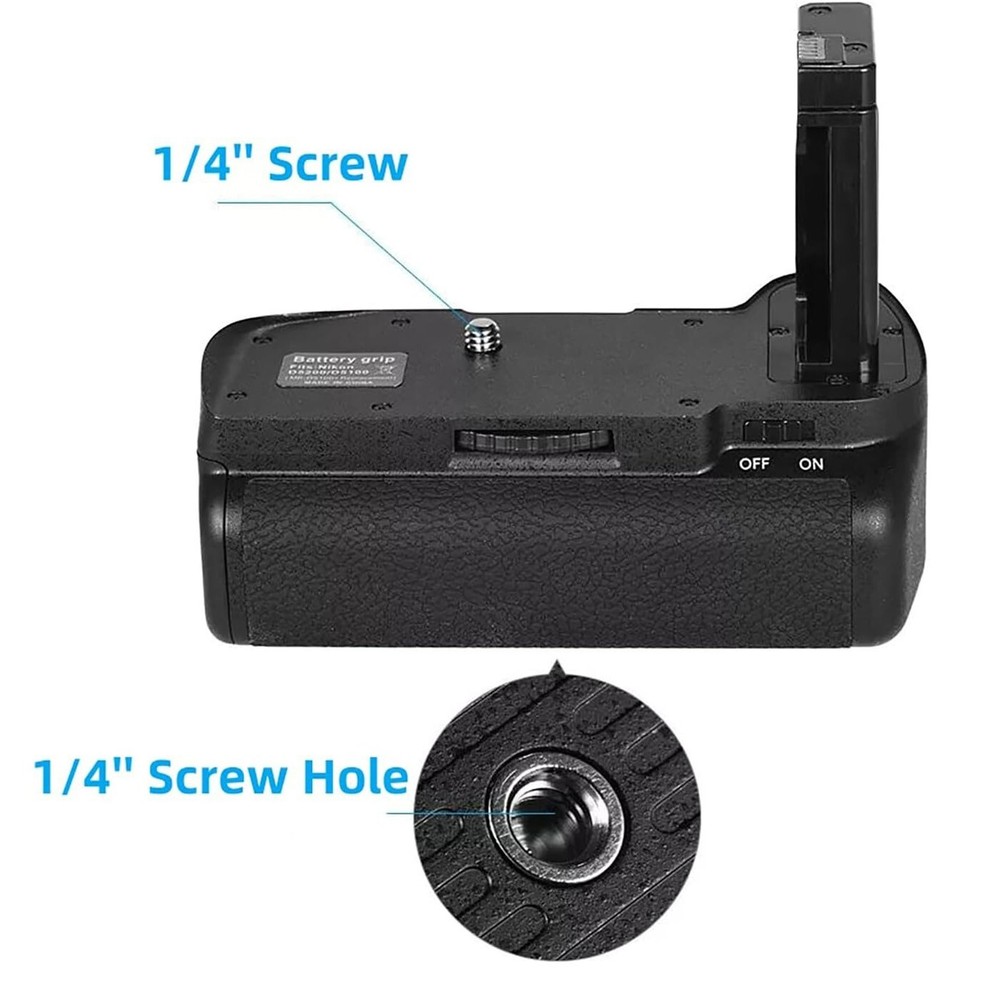 MB-D5100 Vertical Battery Grip Handler for Nikon D5100 D5200 Digital SLR Camera