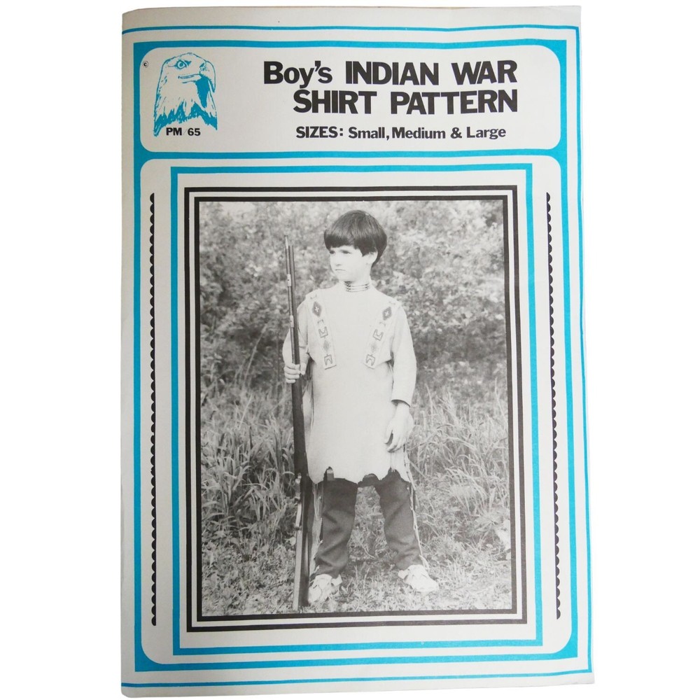 Glacier Wear Boys War Shirt Pattern ptn-100-pm65