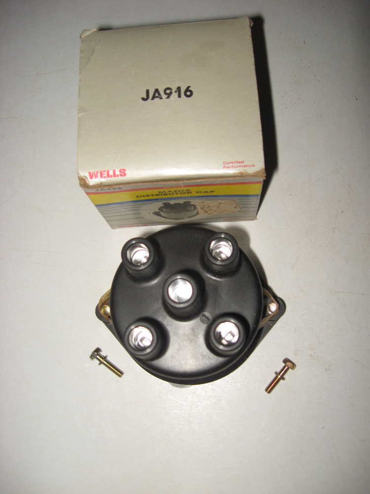 Distributor Cap, Wells # JA916, fits'86-'88 Mazda