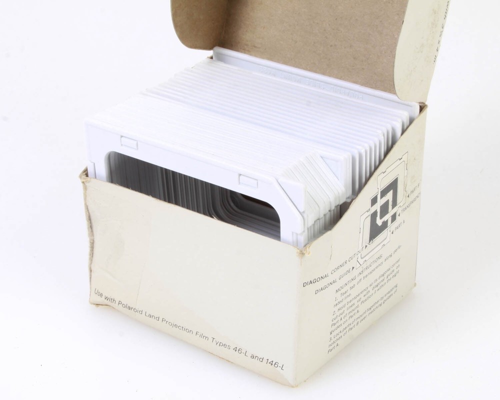 POLAROID SLIDE MOUNTS, IN ORIGINAL BOX