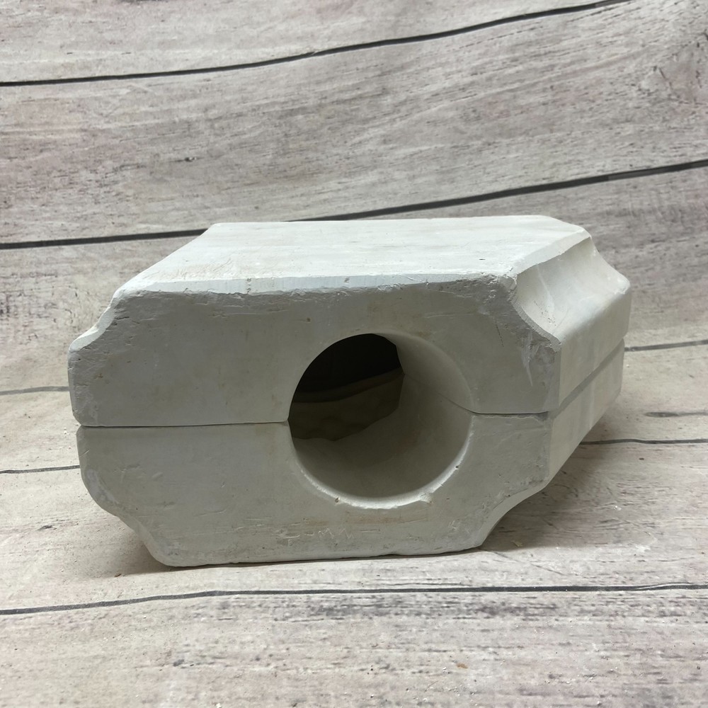 Atlantic Mold Ceramic Casting Mold Quilted Cuff Winter Boot