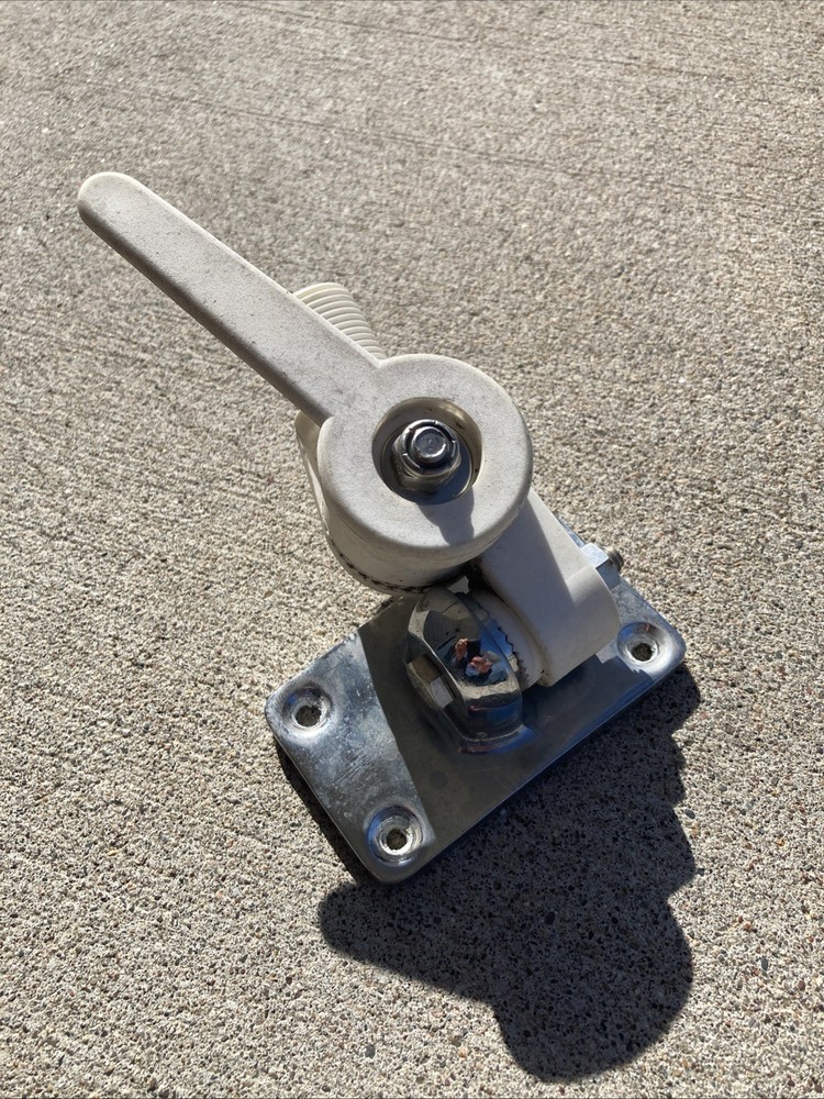 Used Marine Nylon Ratchet Antenna Bracket Mount