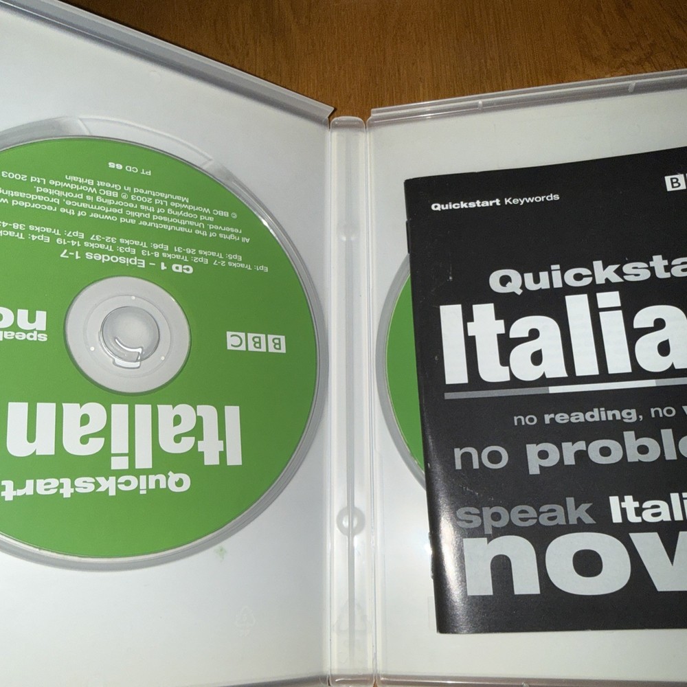 Quickstart Italian CD