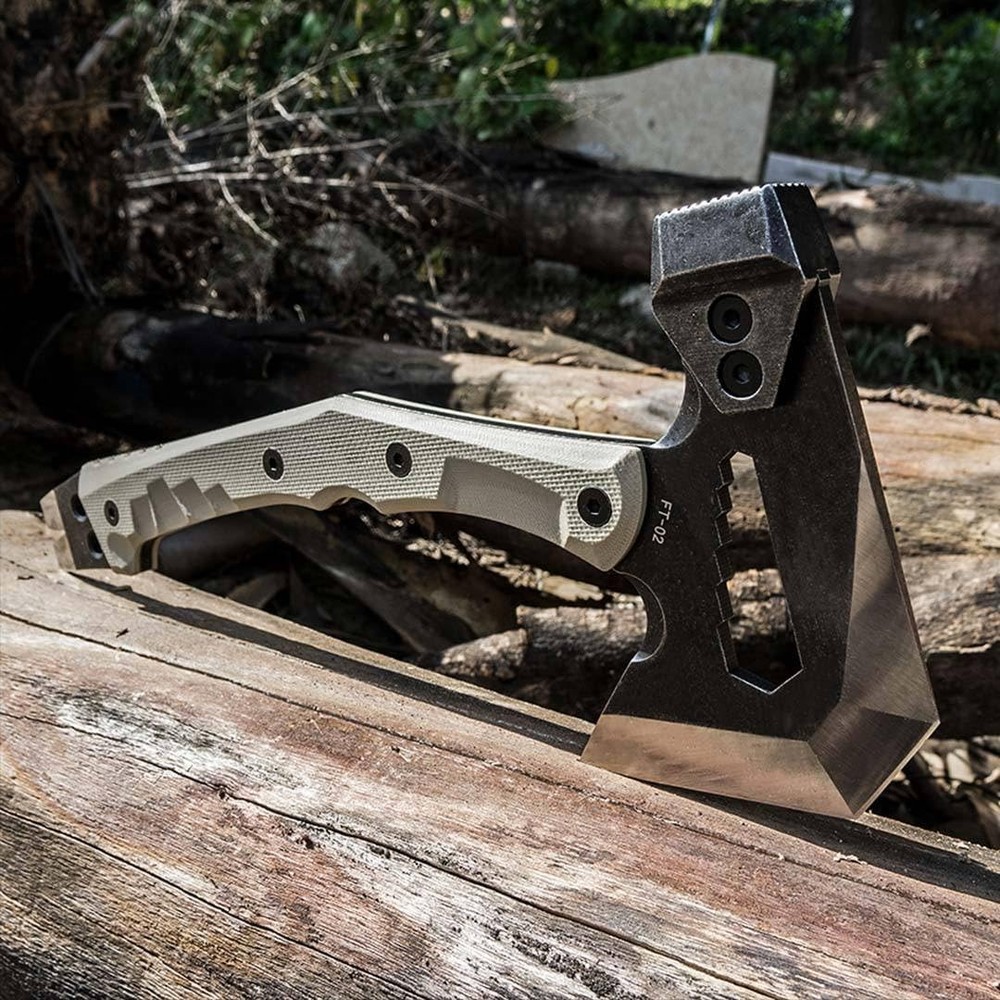 Mercenarys Tactical Engineer Axes Multifunctional Explosion-Proof Axe Camping...