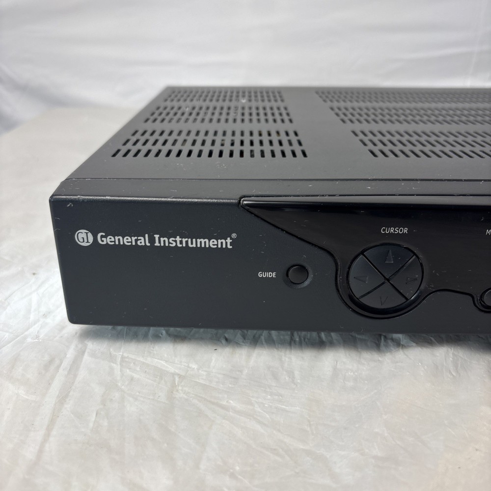 General Instruments Interactive Digital Communications CATV Converter untested