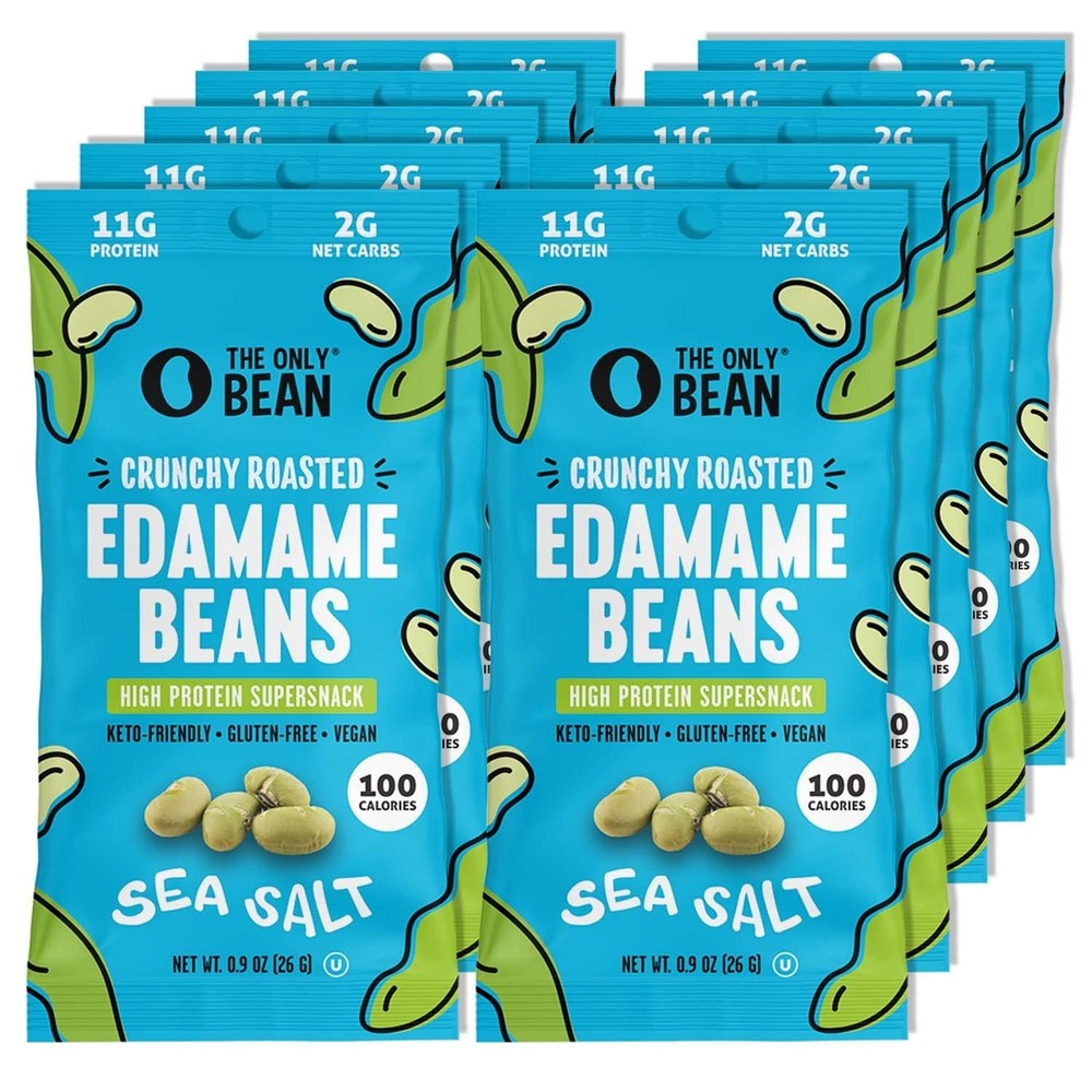 Keto & Protein-Packed Dry Roasted Edamame Snacks