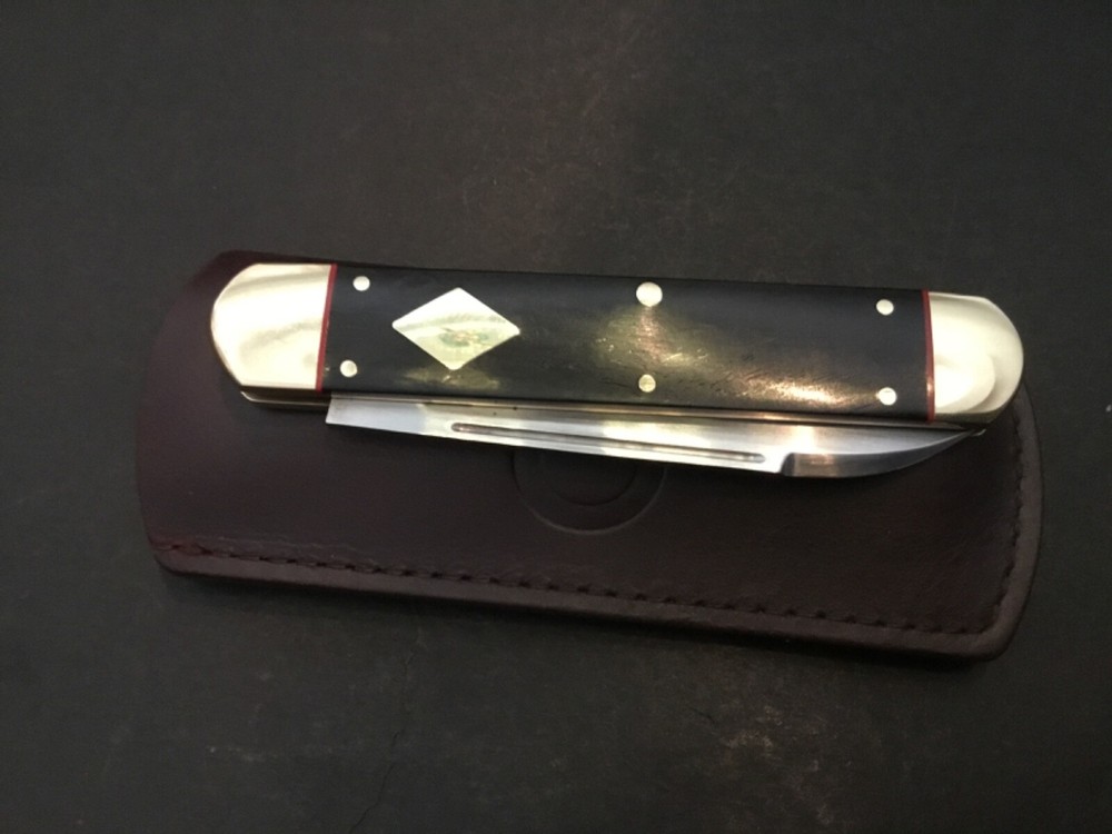 Custom K'Roo Willem O'Kelly Upscale Slipjoint Folder Folding Knife