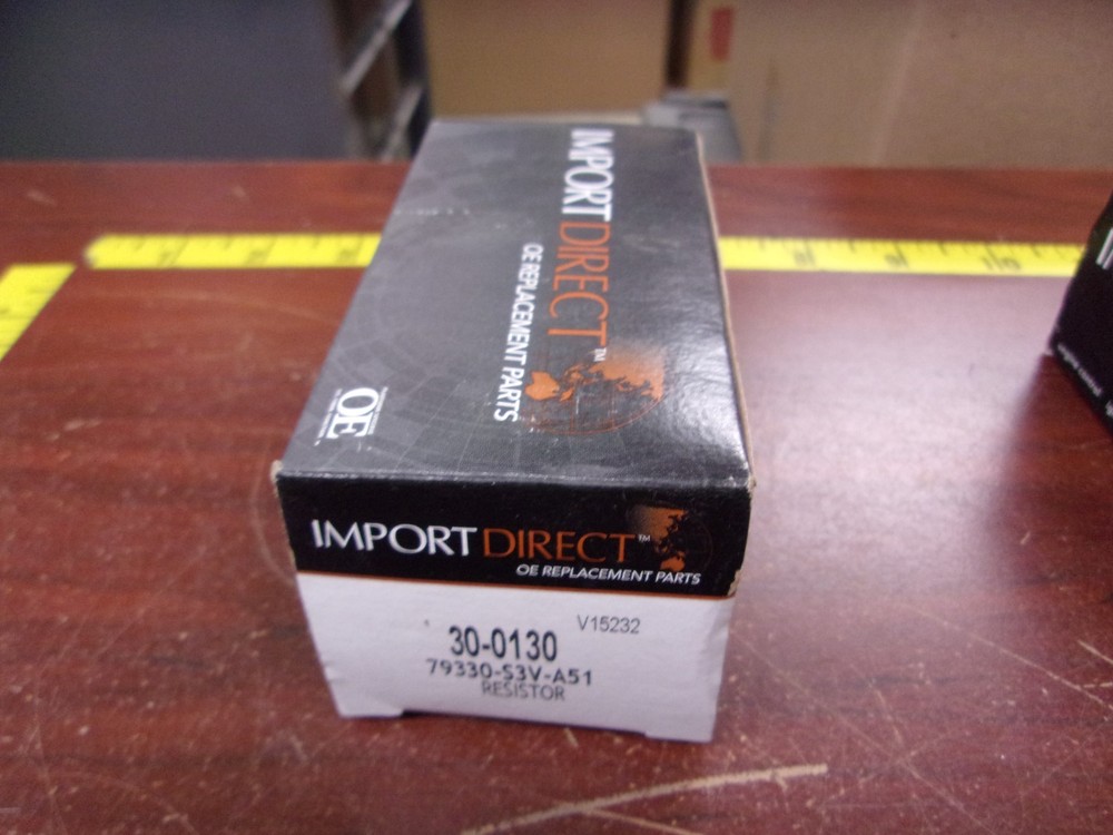Import Direct 30-0130 Blower Resistor (79330-SRV-A51) New