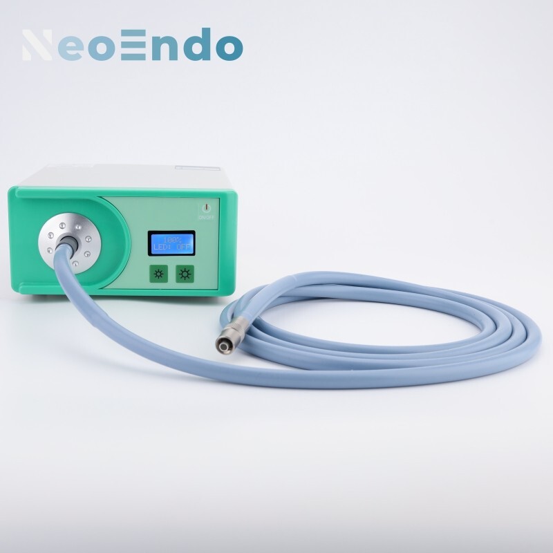 Portable 100W Medical Endoscope Led Light Source Mini Type For Endoscopic ENT