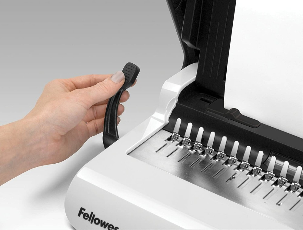 Comb Binding Binder Machine Document Hand Book Paper for Home Office Classroom
