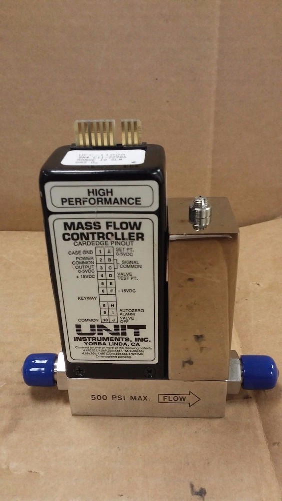 UNIT Instruments UFC-1100A O2 Gas 10 SLPM Mass Flow Controller