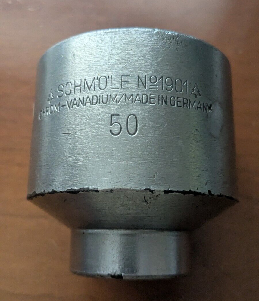 Vintage Schmole No 1901 50mm Socket Made In Germany