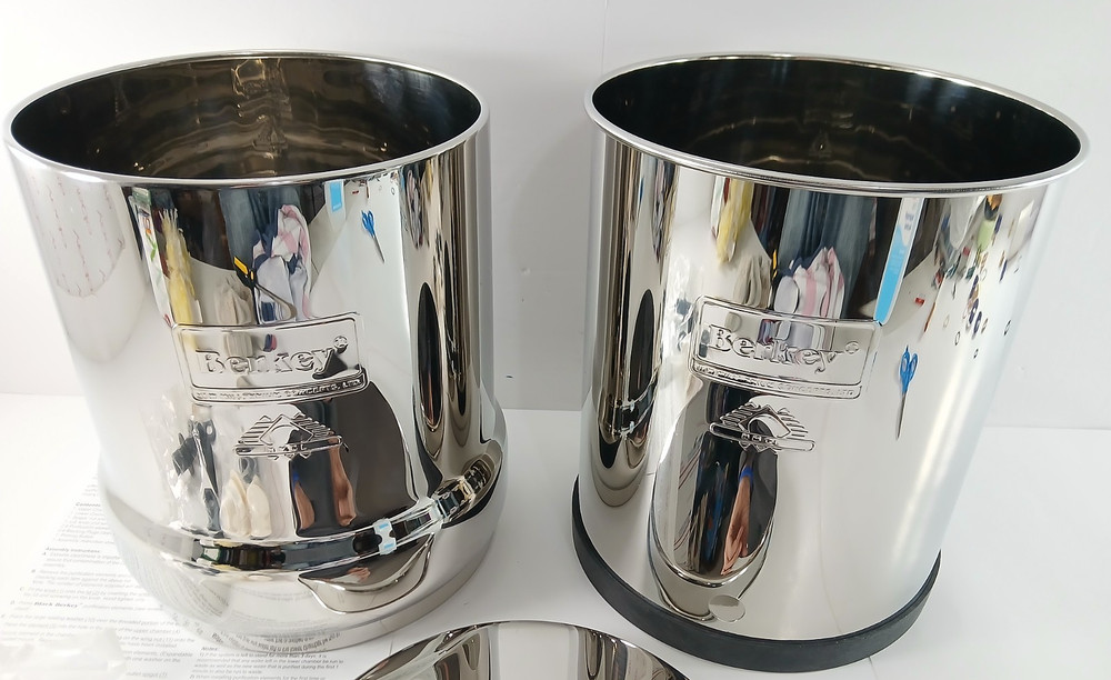 Big Berkey Water Purification System STAINLESS STEEL HOUSING No Filter UNUSED