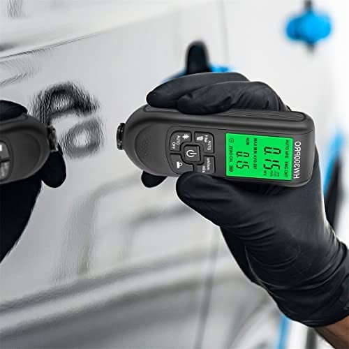 Professional Paint Thickness Gauge Meter - Multifunctional Coating Depth Tester