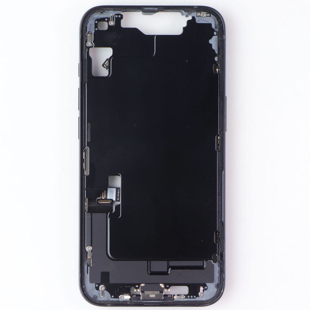 Repair Part - Genuine Housing Mid Frame OEM Pull from Apple iPhone 16E - Black