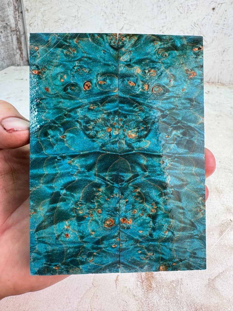 Stabilized Maple Burl Scales | SMB 1065