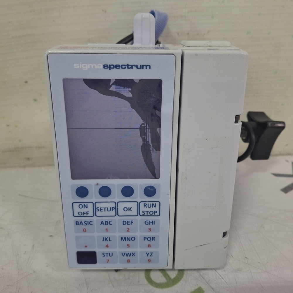 Baxter Sigma Spectrum with B/G Battery Infusion Pump