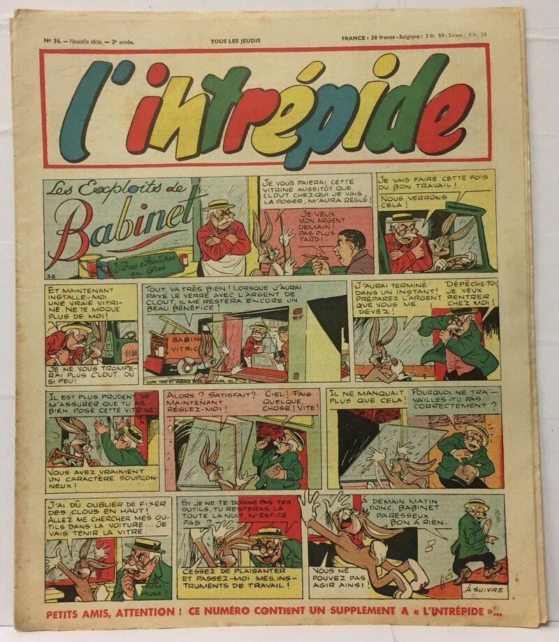 L’Intrepid Journal - Year 1950 - No 36