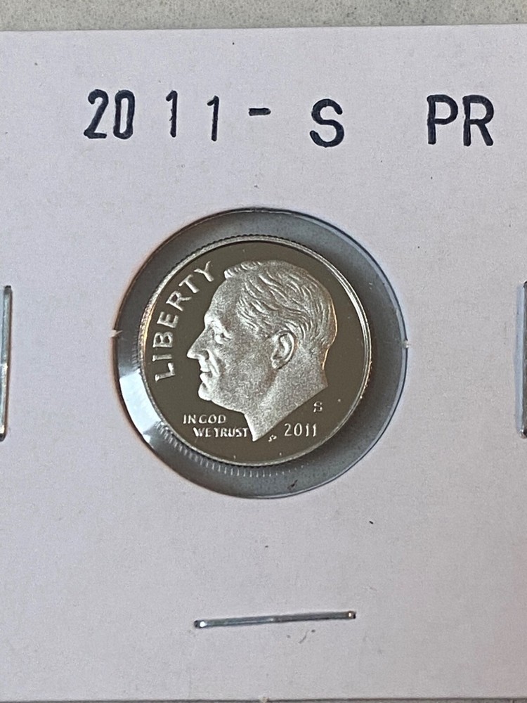 2011 S Proof Clad Roosevelt Dime