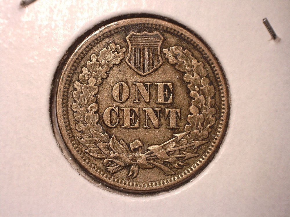1862 CN Indian Head Cent #13 - AU