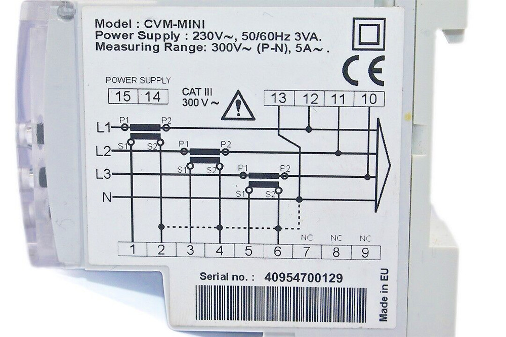CIRCUTOR CVM-MINI POWER ANALYZER M52000.
