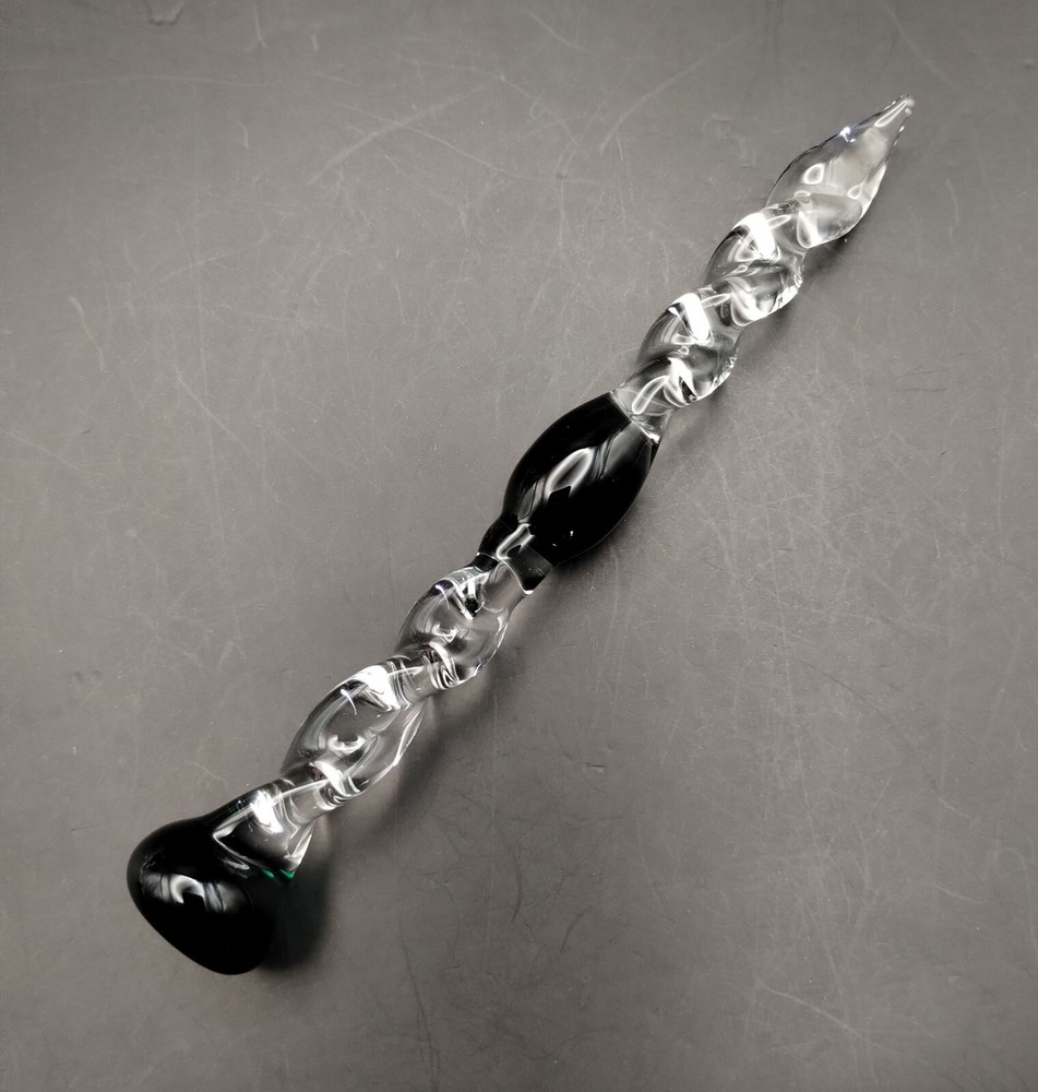 Ornate Glass Pipe Tamper Tool (Handblown)