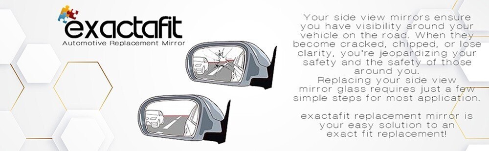 Drivers Side Mirror Replacement Glass Fit Mercedes Benz E430 E320 E55 Class AMG
