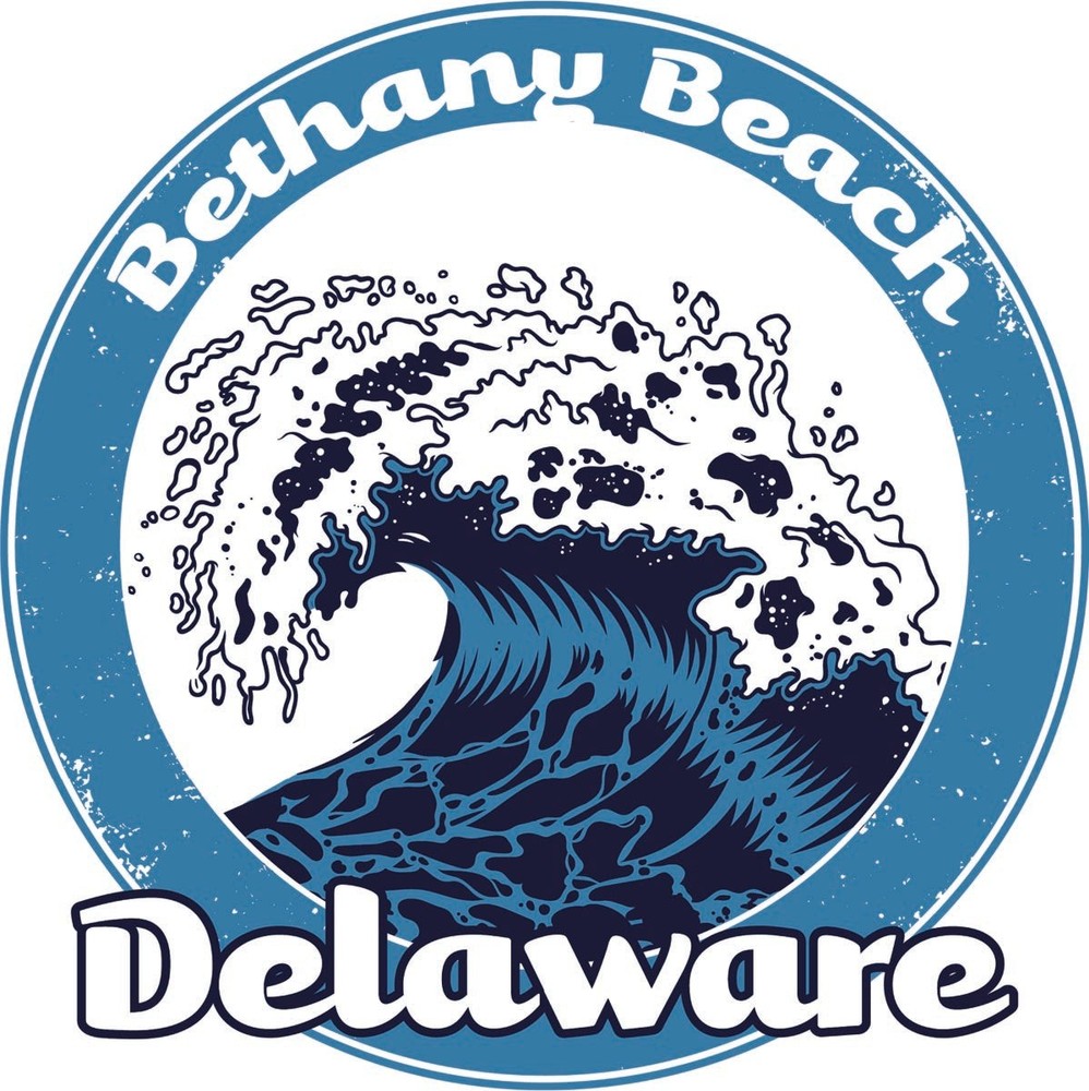 Bethany Beach Delaware Souvenir Decorative Flat Magnet or Sticker