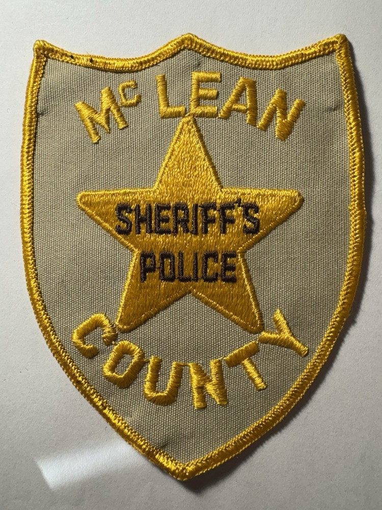 McLean County Illinois Sheriffs Police Patch
